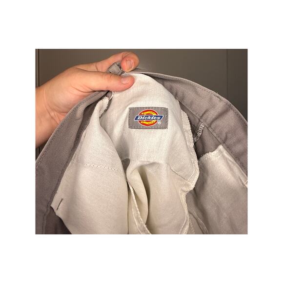 Gray Dickies Women's  Pants 14 Regular like new - Picture 4 of 4